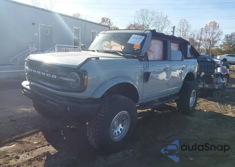 2021 Ford Bronco Outer Banks from USA, damaged, VIN 1FMDE5DH0MLA61168